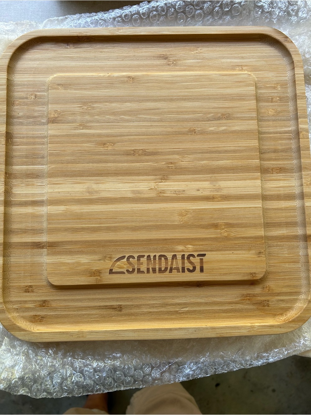 Sendaist Bamboo Cheese Board Knife Set